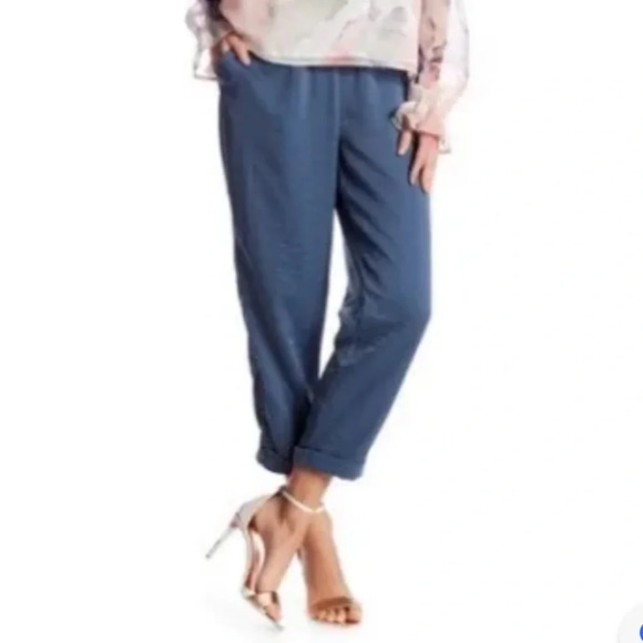 Vince Camuto Spring Romance Slim Ankle Cuffed Pants Extra Large - Picture 9 of 9